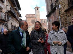 Visista de la ministra de Vivienda a Sigüenza