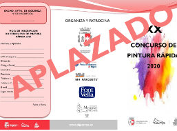 Aplazado Concurso Pintura Rápida