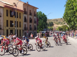 La Vuelta, ha vuelto a pasar por Sigüenza