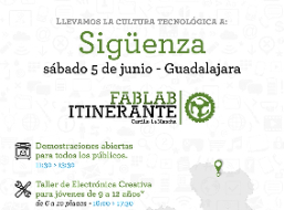 El FabLab, este sábado, en Sigüenza