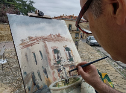 Taller de acuarela al aire libre